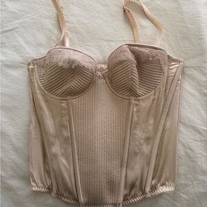 Rare Vintage Stella McCartney Corset Bustier Top in blush